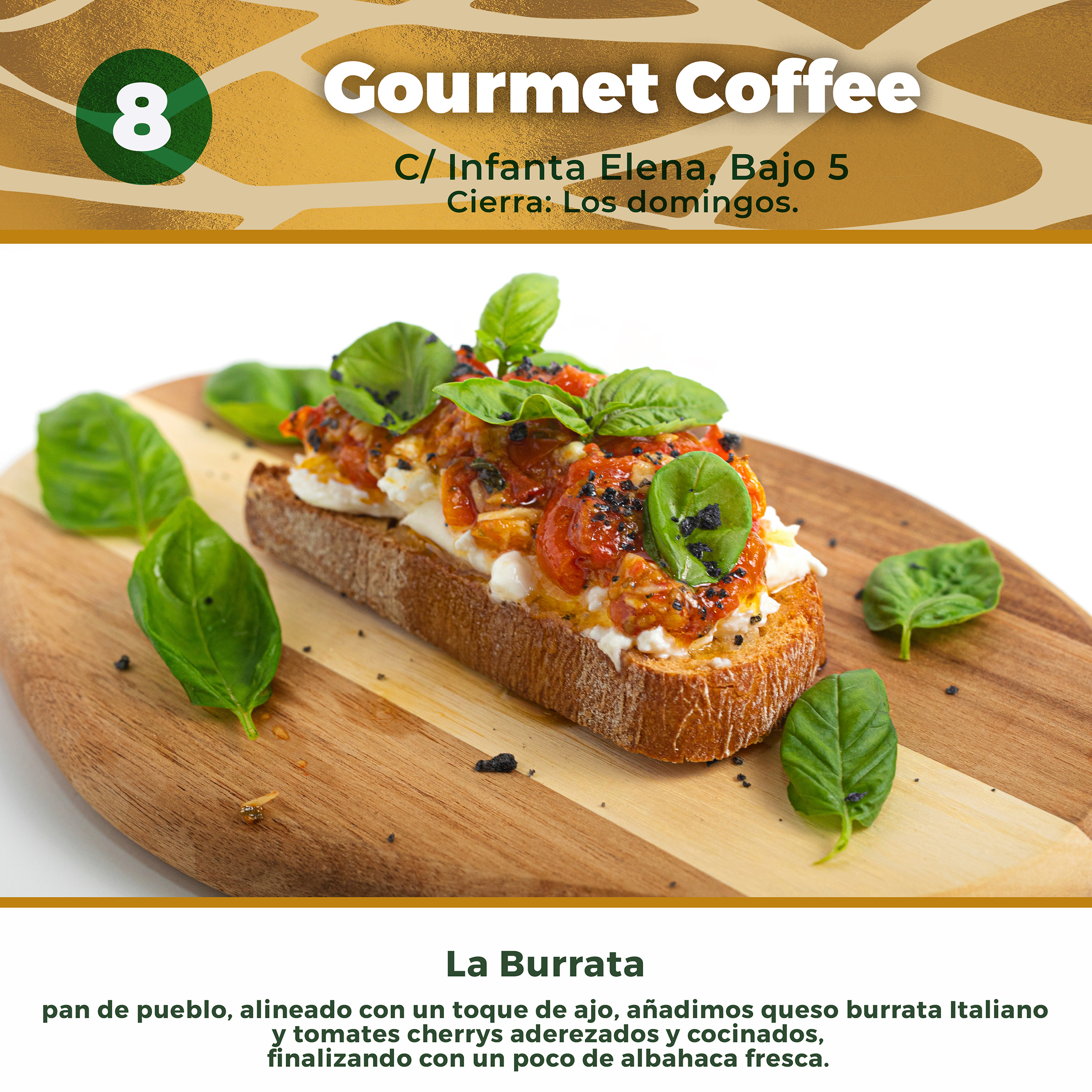 8. gourmet coffeeA