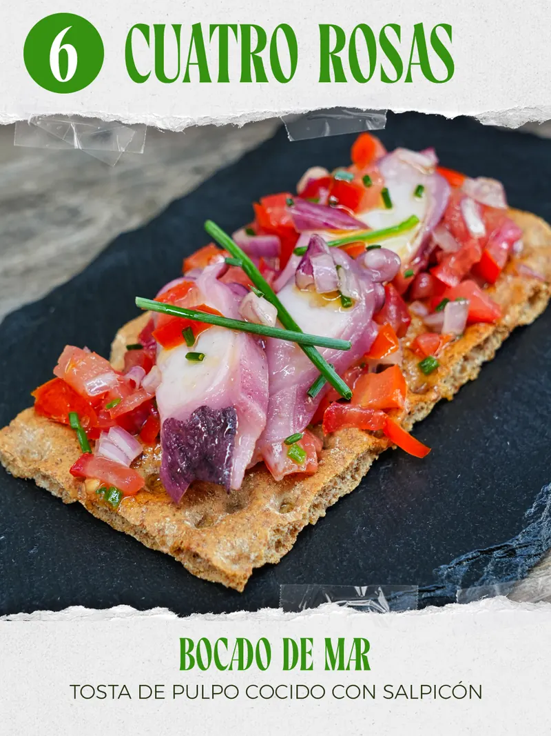 Bocado de mar — Bar Cuatro Rosas