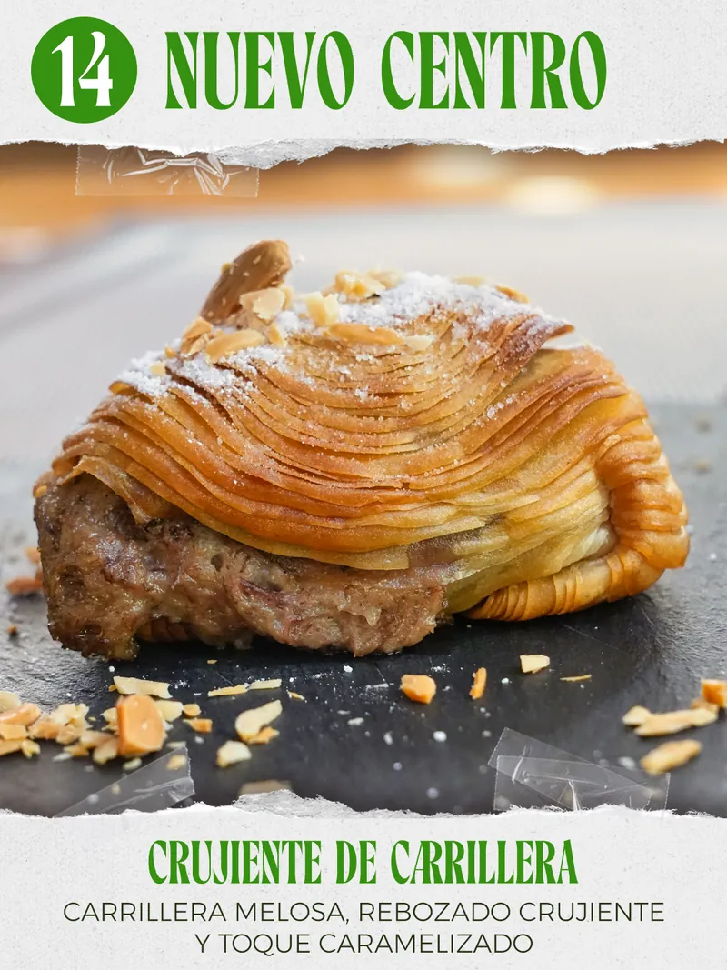 Crujiente de carrillera — Bar Nuevo Centro