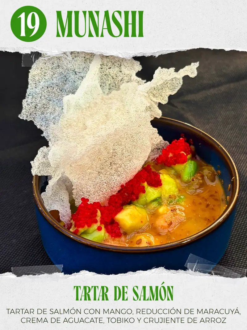 Tartar de salmón — Munashi