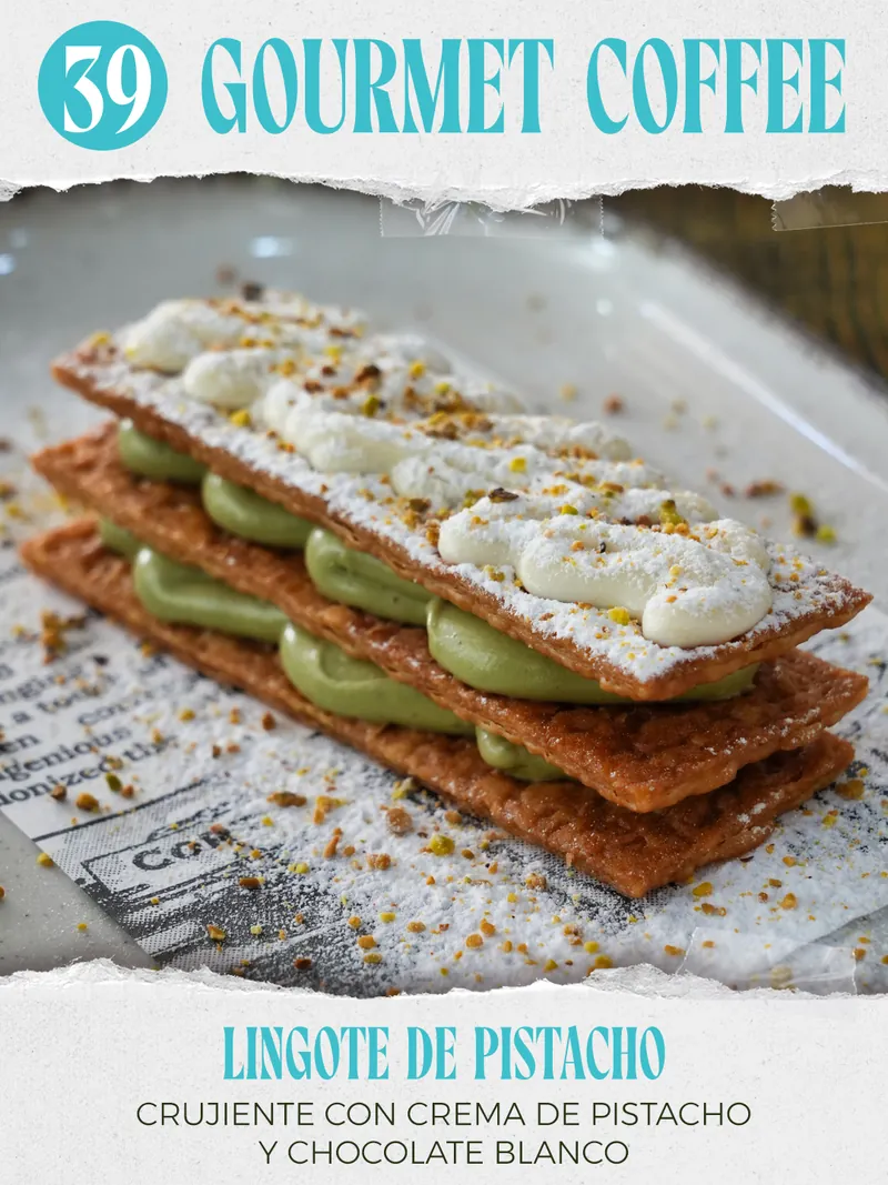 Lingote de pistacho — Gourmet Coffee Molina