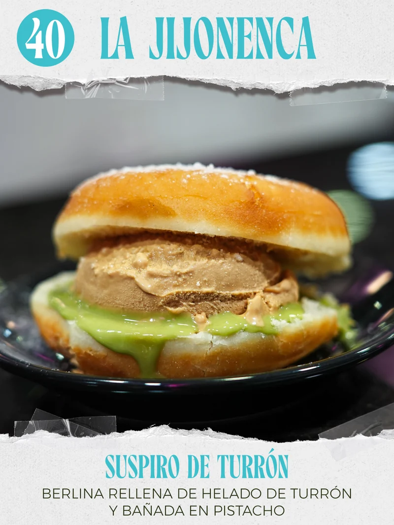 Suspiro de turrón — La Jijonenca